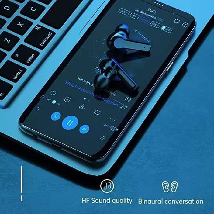 Earbuds M19 PRO with Power Bank Upto 48Hrs Playback Bluetooth Headset F22 Bluetooth