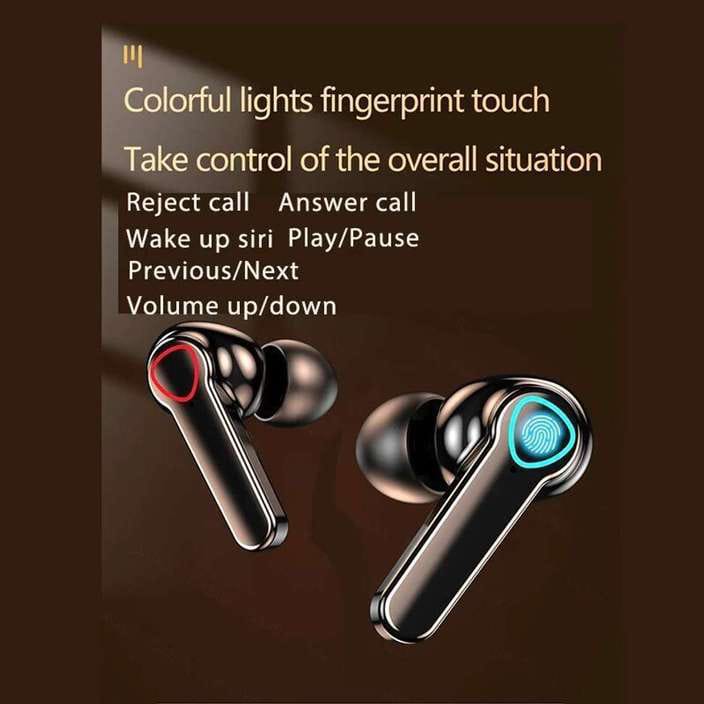 Earbuds M19 PRO with Power Bank Upto 48Hrs Playback Bluetooth Headset F22 Bluetooth